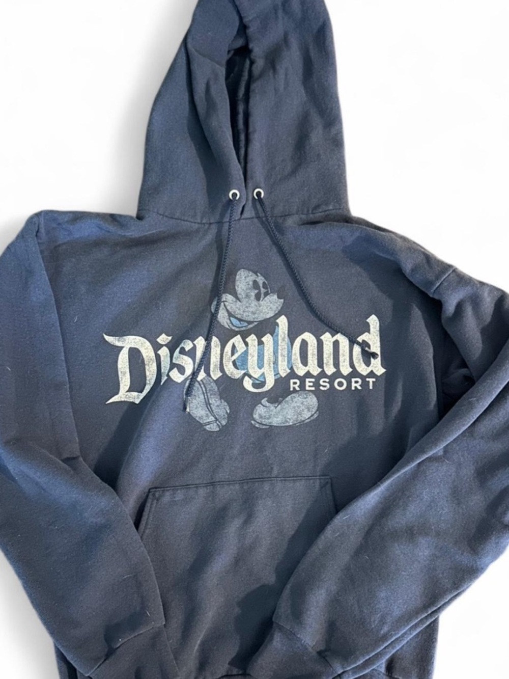 Disney Disneyland Resort Navy Blue Hoodie with Mickey Graphic